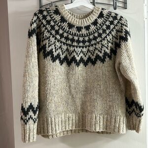 Uniqlo sweater Fairisle